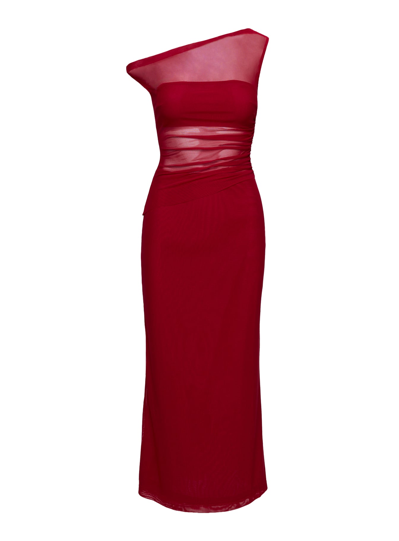 Aristocrat One Shoulder Mesh Set | Red | Womens | Princess Polly Aristocrat One Shoulder Mesh Set | Red | Womens | Princess Polly