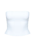 Aurorah Strapless Top White