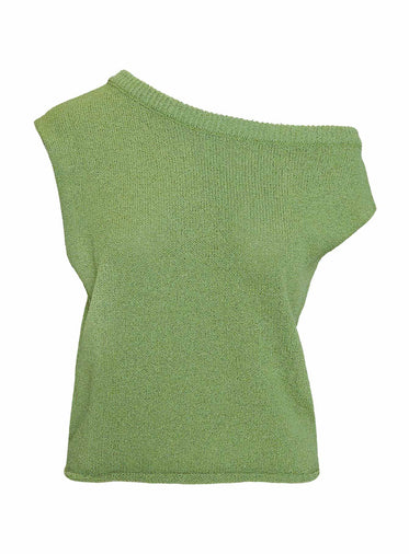 Ashfield Off Shoulder Top Green
