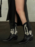 Billini Norva Boots Black / Bone