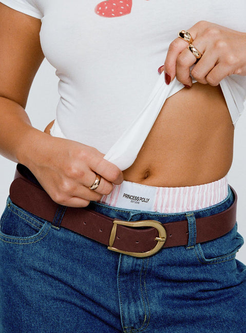 Breslin Belt L | XL | Brown Breslin Belt L | XL | Brown