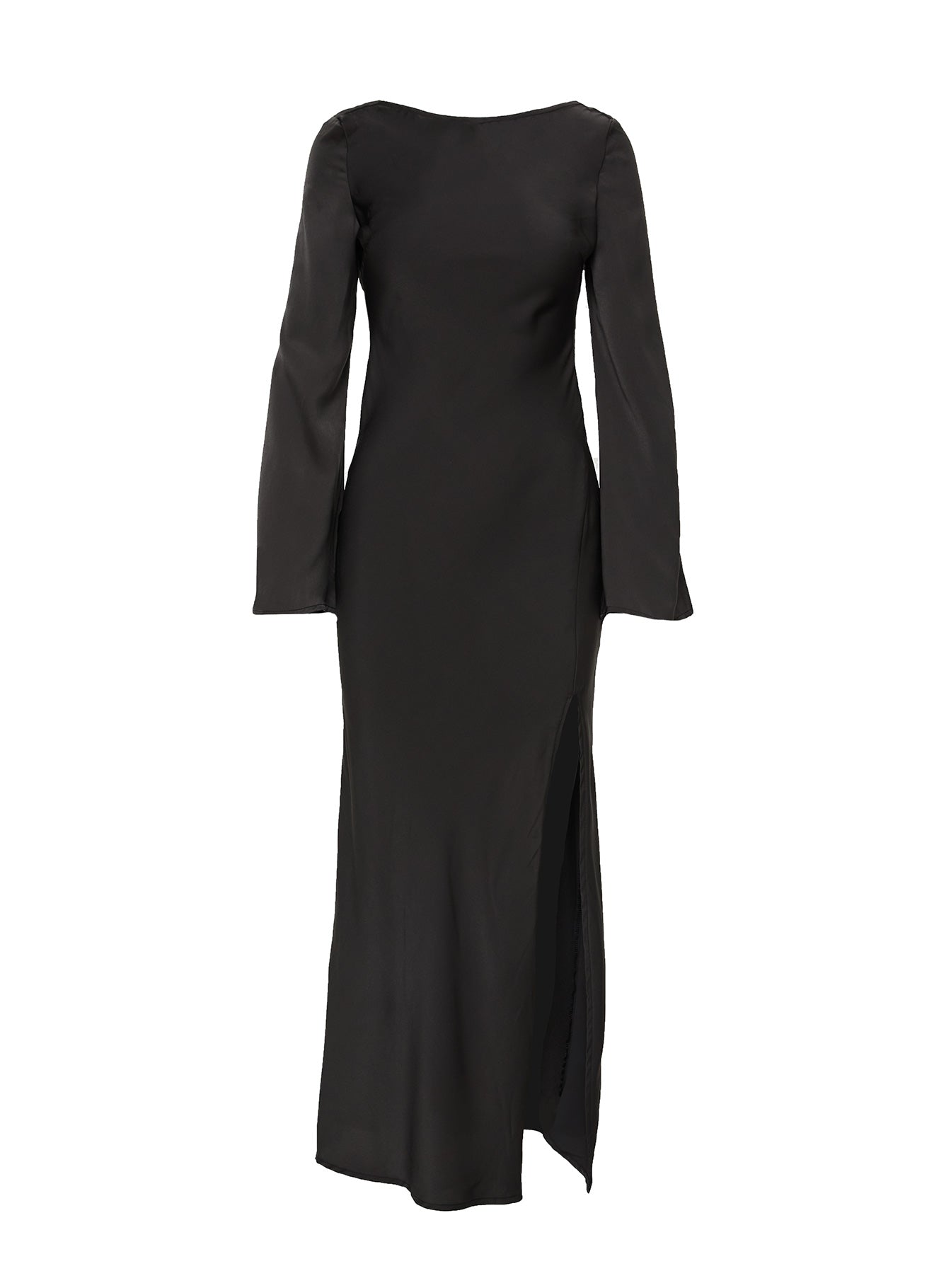 product Princess Polly High Neck  Cagely Long Sleeve Maxi Dress Black