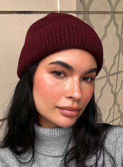 Camdyn Beanie Maroon