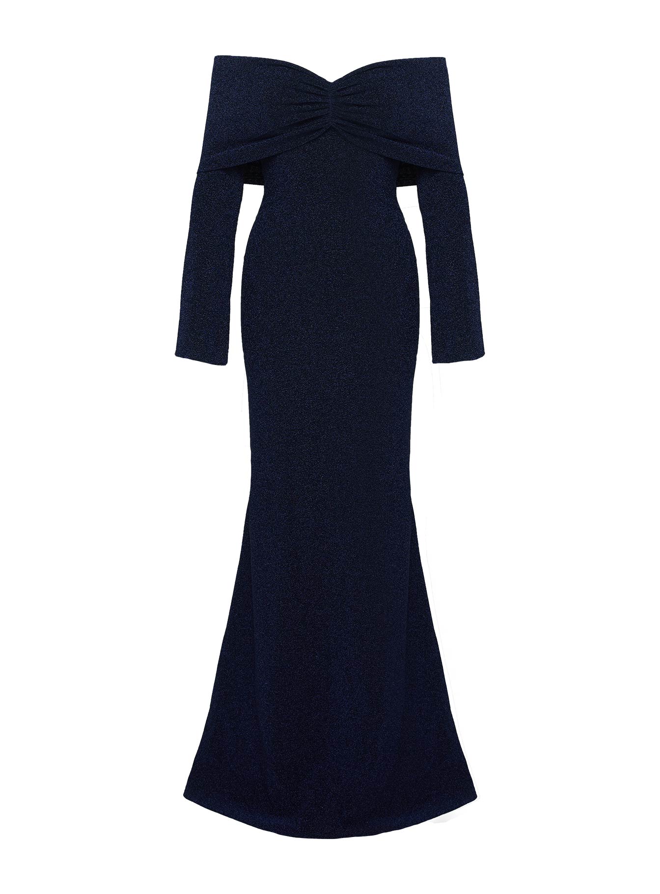 Cecilia Off The Shoulder Maxi Dress Navy | Princess Polly Cecilia Off The Shoulder Maxi Dress Navy | Princess Polly