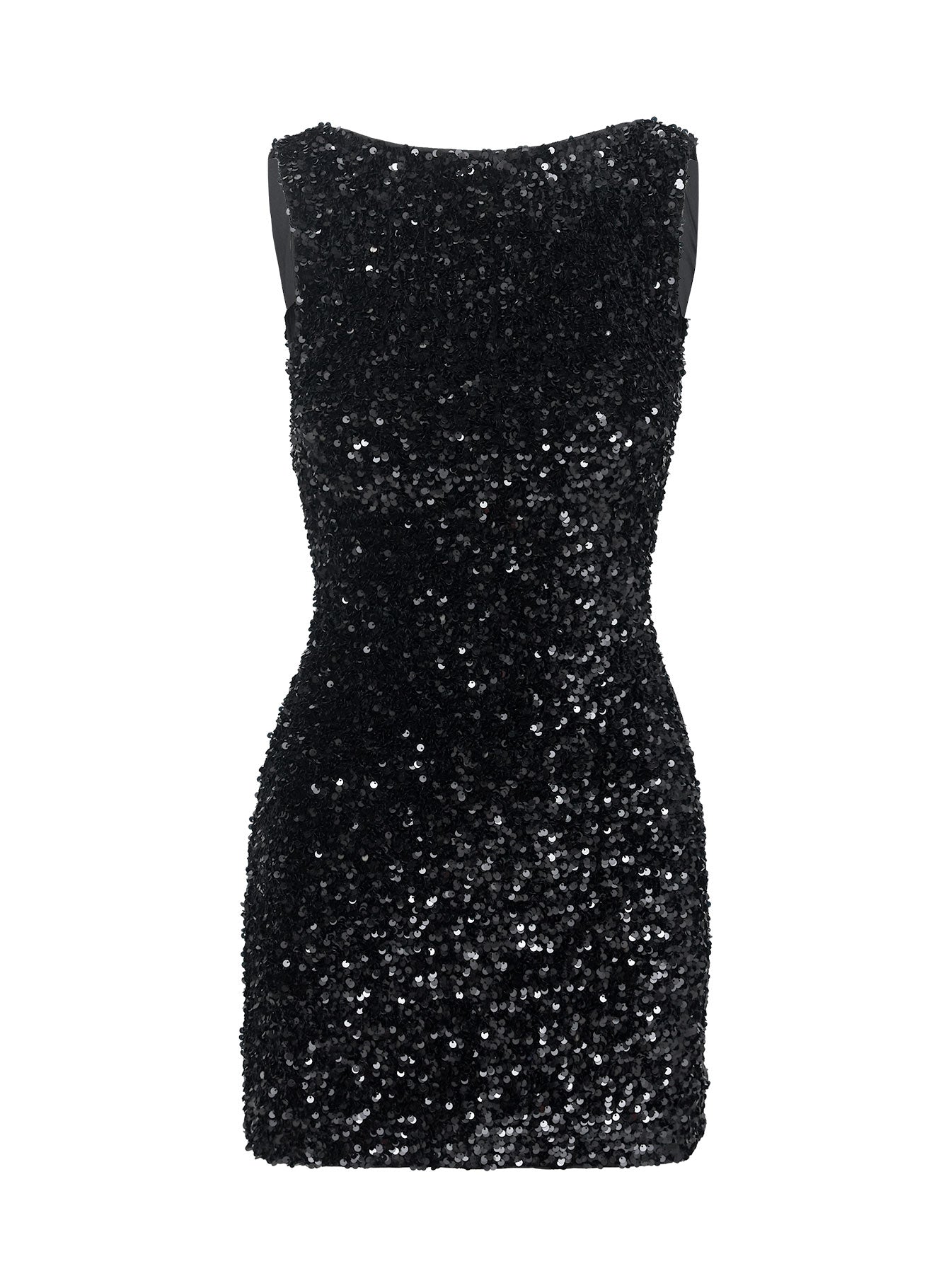 Cinematic Sequin Mini Dress | Black | Womens | Princess Polly Lower Impact Cinematic Sequin Mini Dress | Black | Womens | Princess Polly Lower Impact