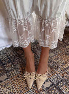Charisma Pointed Toe Heels Taupe
