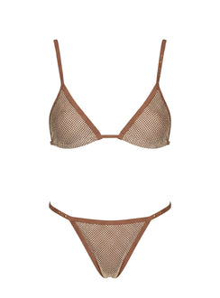 Stay Chill Bikini Bottoms Brown