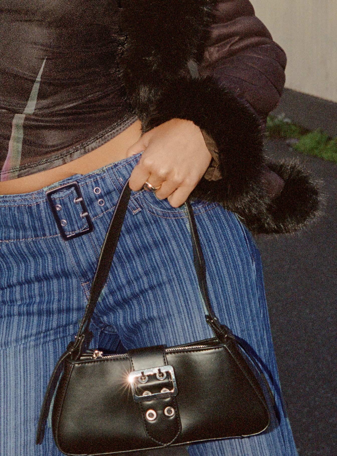 Canaan shoulder bag black