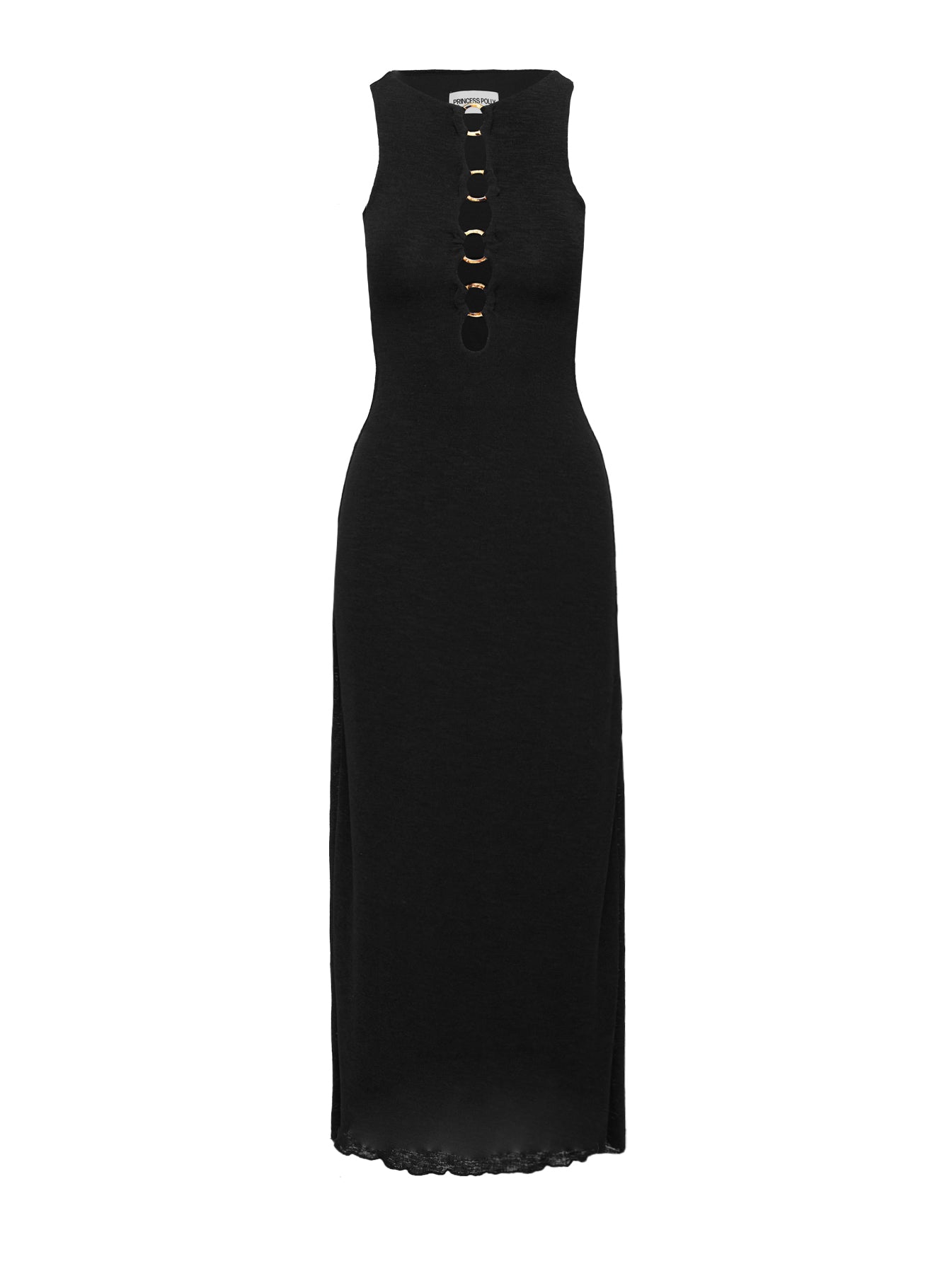 Dejonge Ring Sleeveless Maxi Dress Black | Princess Polly Dejonge Ring Sleeveless Maxi Dress Black | Princess Polly