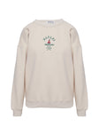 product Dream Fleece Classic Crewneck Sweater Beige Princess Polly  