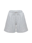 product Dream Fleece Longline Shorts Grey Marle Princess Polly High Waisted Shorts 