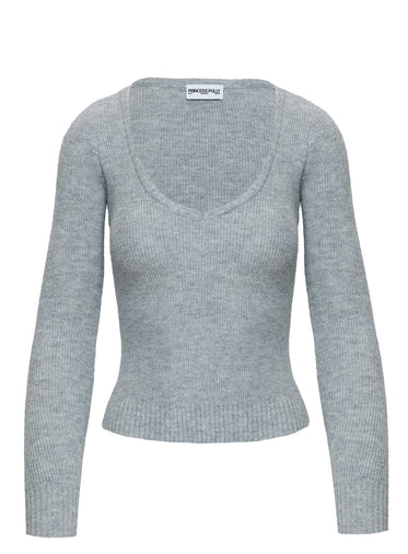 Elayna Sweater Grey Marle