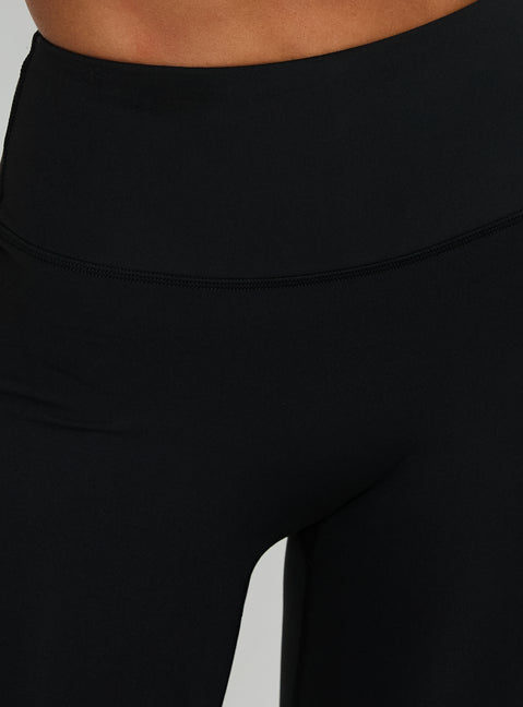 Energize Active Invisible Scrunch Flare Leggings Black