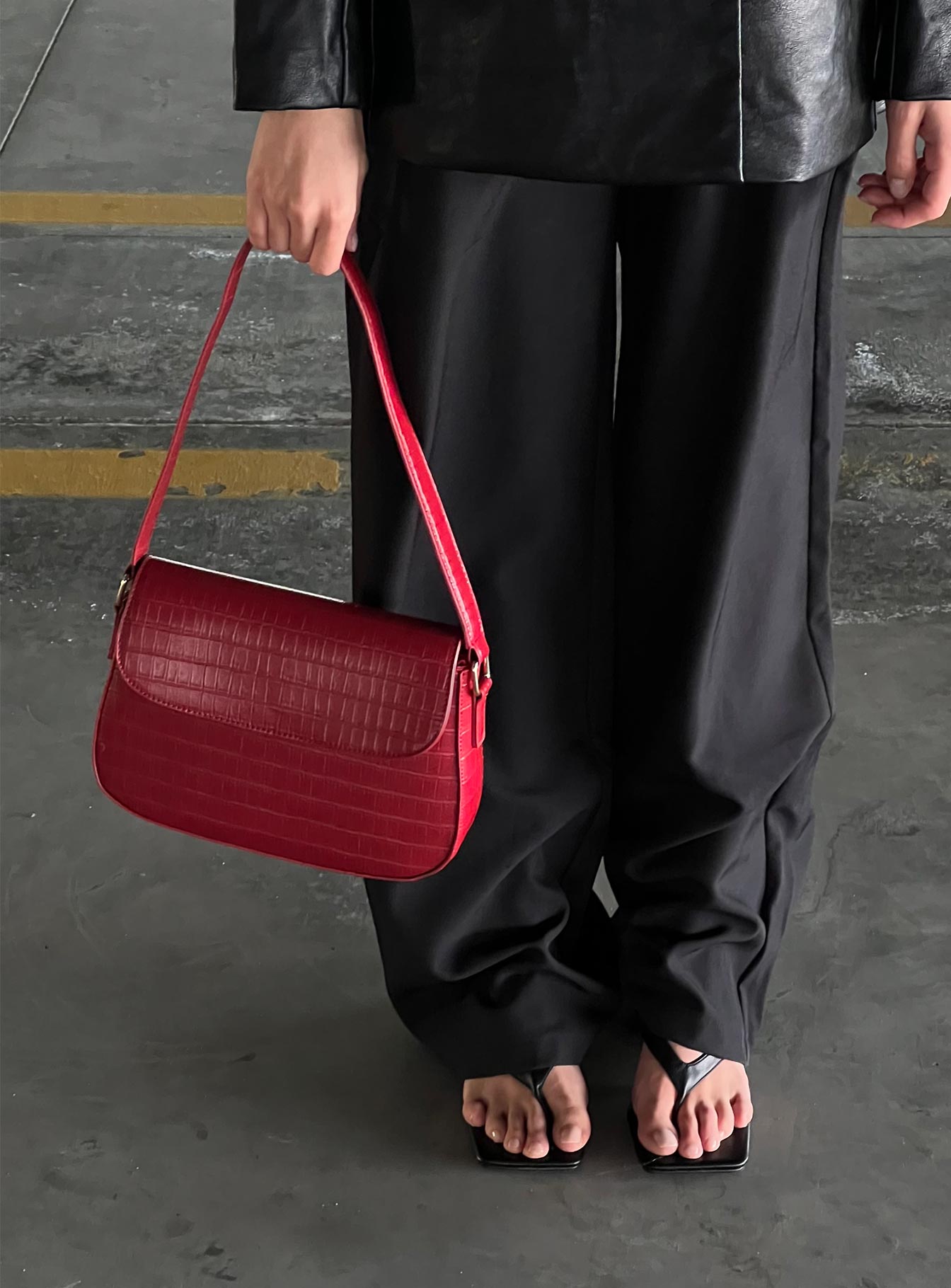 Everytime shoulder bag red