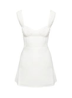 faubert mini dress Princess Polly Faubert Mini Dress White