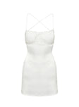 Freefall Mini Dress White
