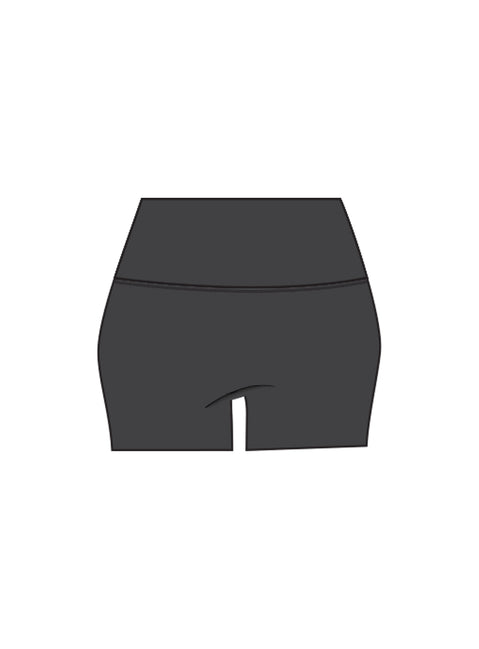Final Form Active 4" Invisible Scrunch Shorts Black