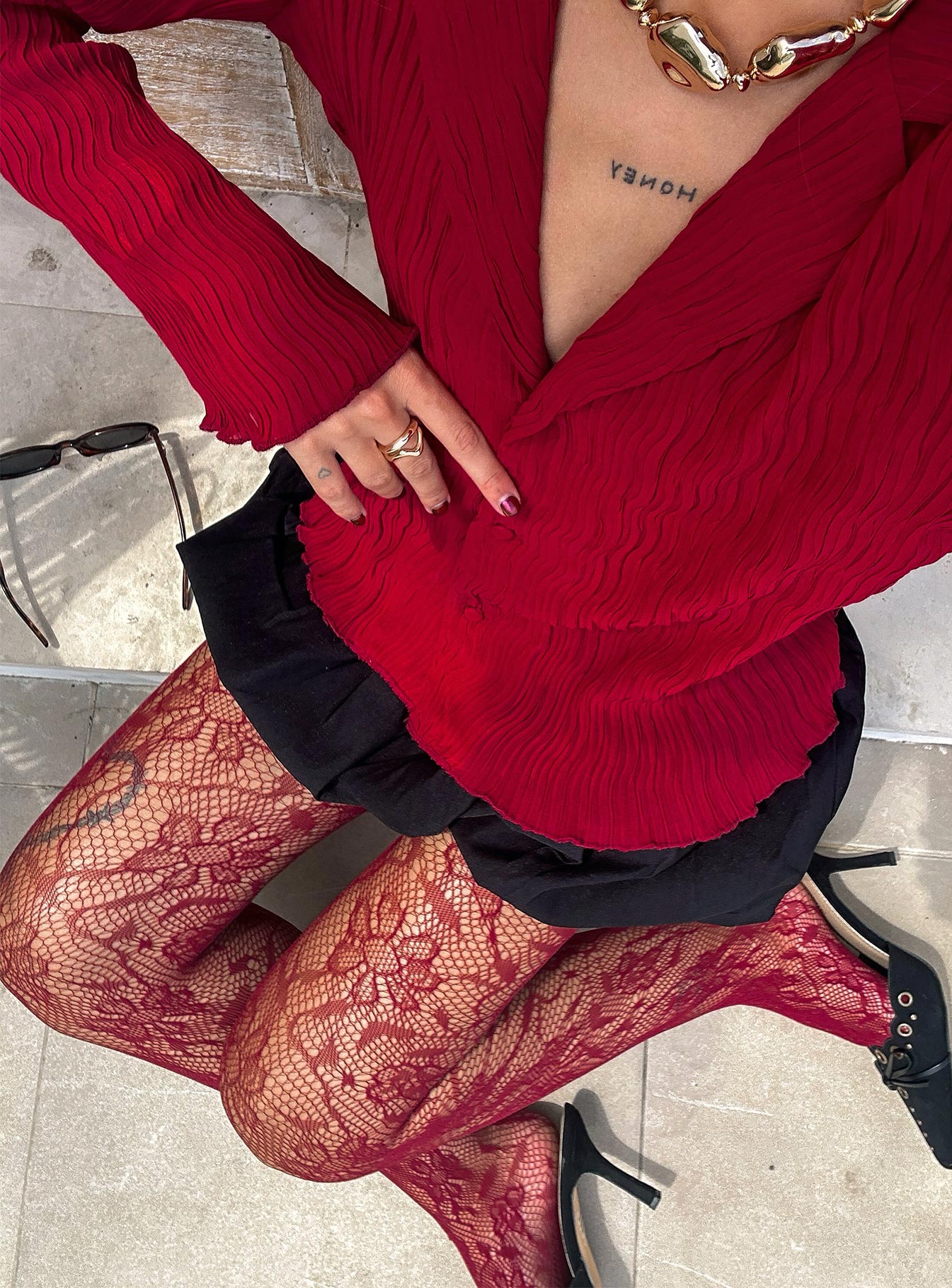 lace dress with stockings Top Trending 2 Piece Lace Material Legging Dress Set