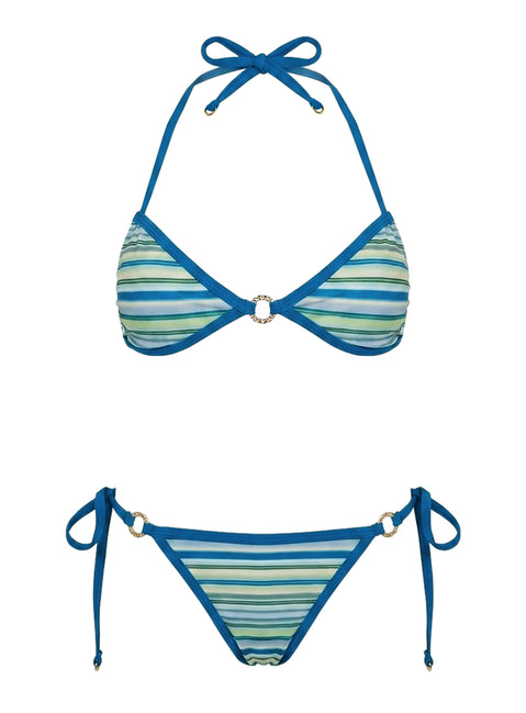 Idola Bikini Bottoms Blue Stripe