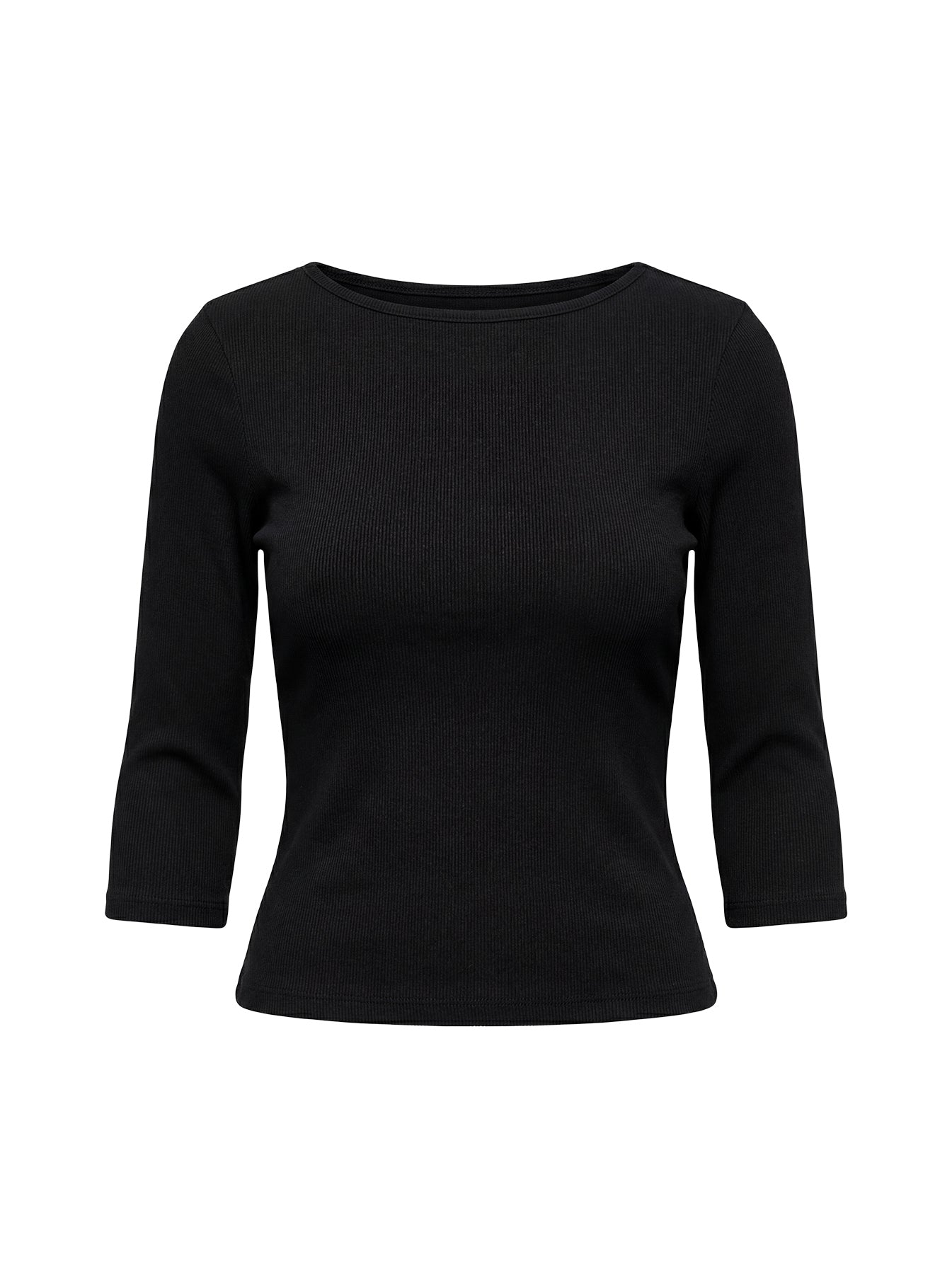 Elaia 3/4 Sleeve Top Black