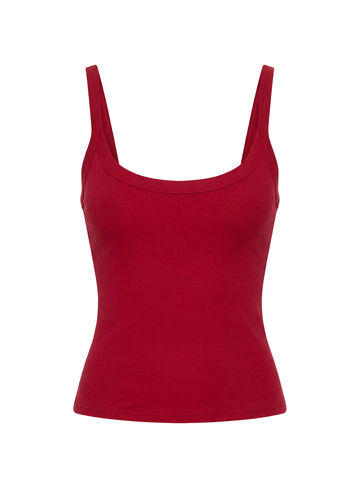 Kasper Cinched Tank Top Wine