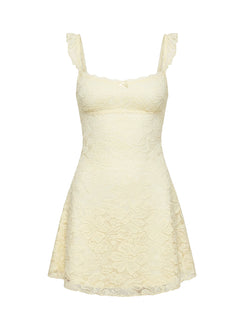 Beacall Mini Dress Lemon