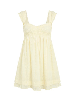 Carlita Mini Dress Yellow