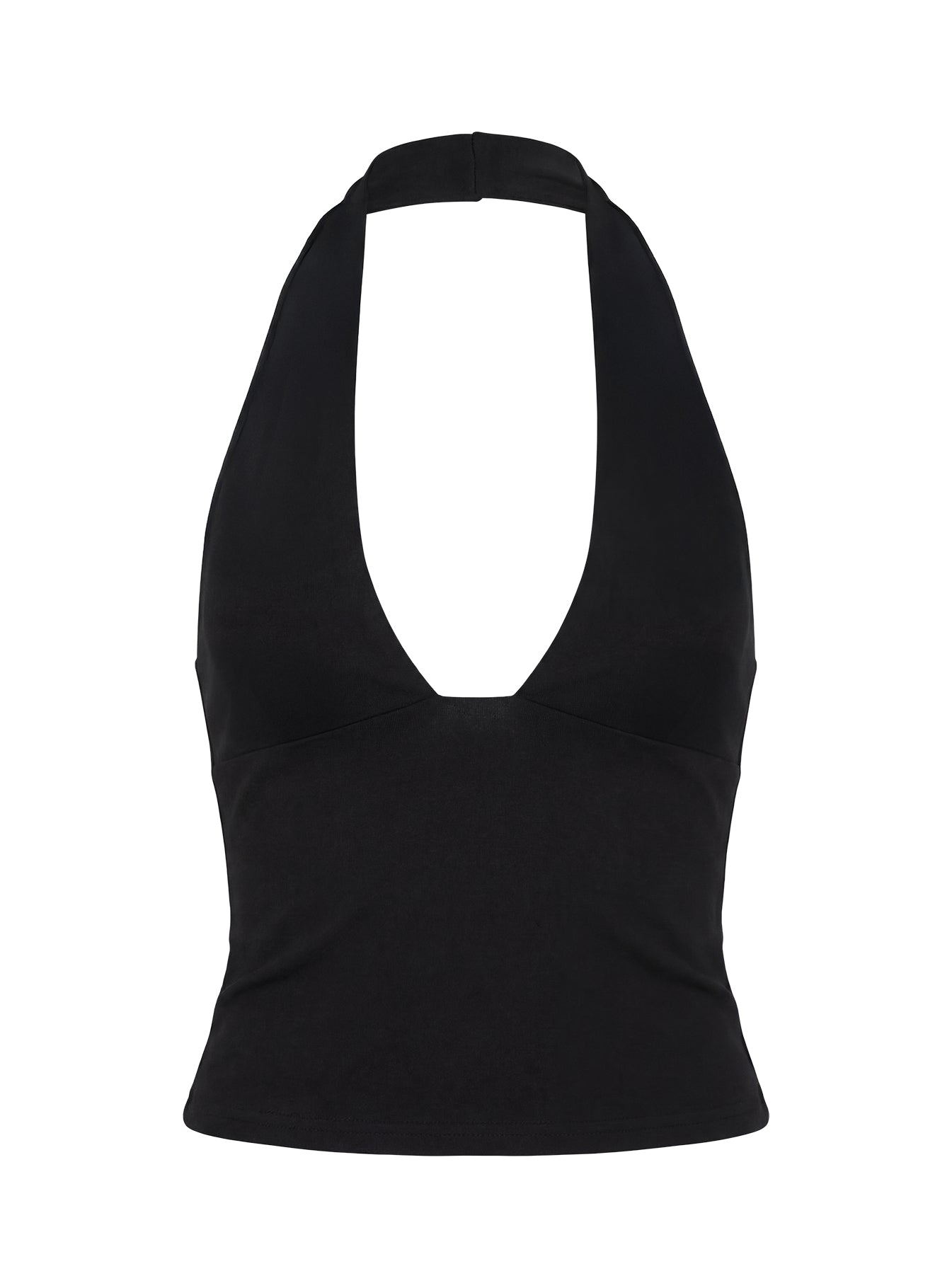 Christelle Halter Tank Top Black | Princess Polly