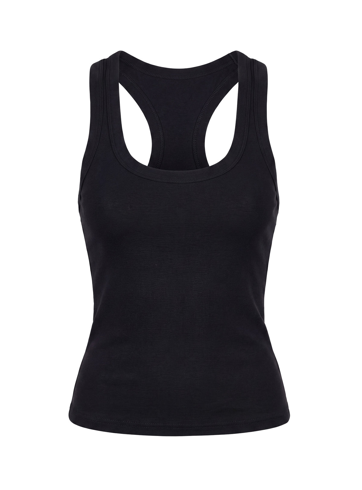 Daily Define Racerback Tank Top Black
