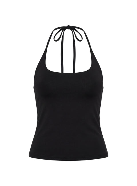 Ezekiel Nylon Top Black