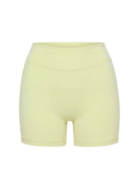 Final Form Active 4" Invisible Scrunch Shorts Lemongrass