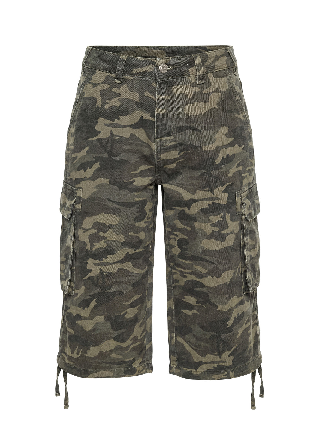 Hudsen Longline Cargo Shorts Camo