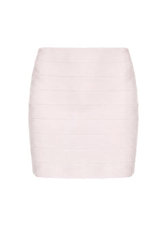 Justina Bandage Mini Skirt Pink
