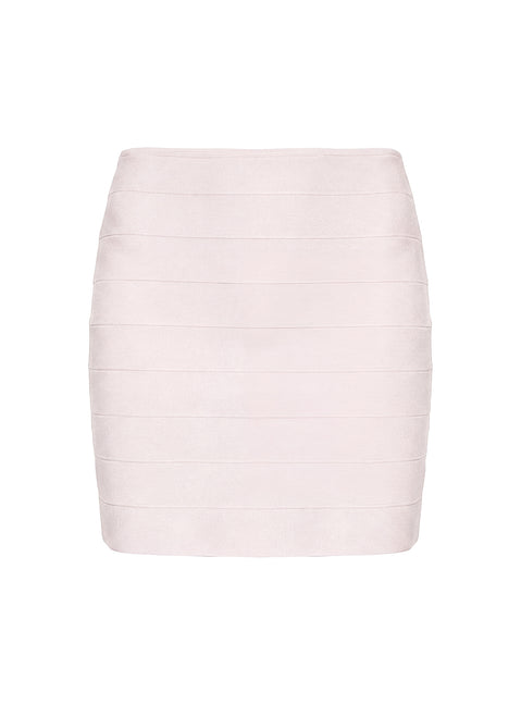 Justina Bandage Mini Skirt Pink