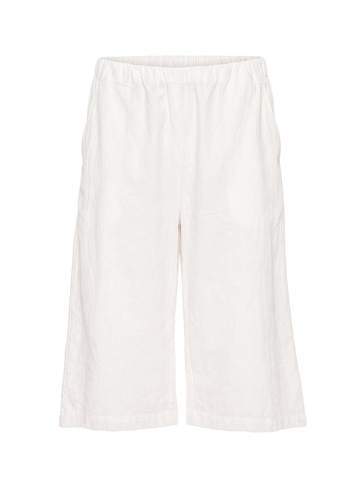 Lunea Concealed Waistband 3/4 Pant White