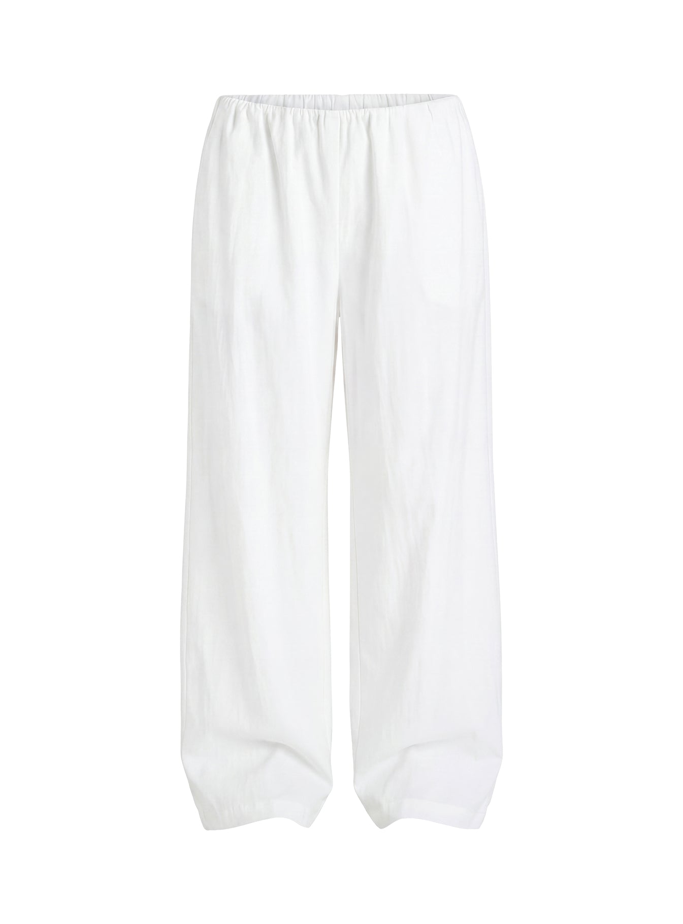 Presenting Lunea Concealed Waistband Pants White Tall womens-regular-pants with high-rise product