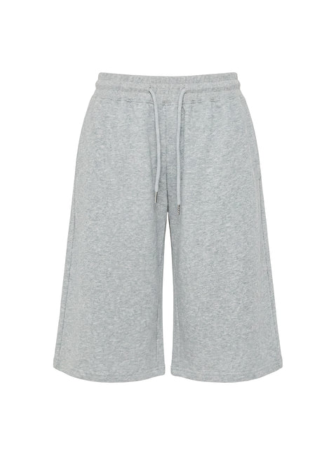 Nikko Longline Fleece Shorts Grey Marle