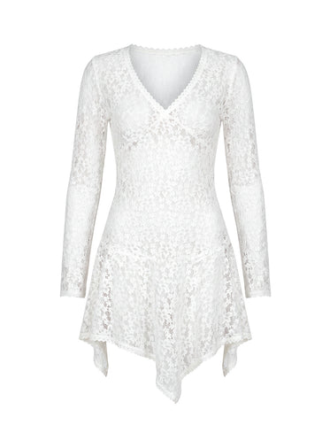 White Long Sleeve Mini Dresses | Princess Polly White Long Sleeve Mini Dresses | Princess Polly