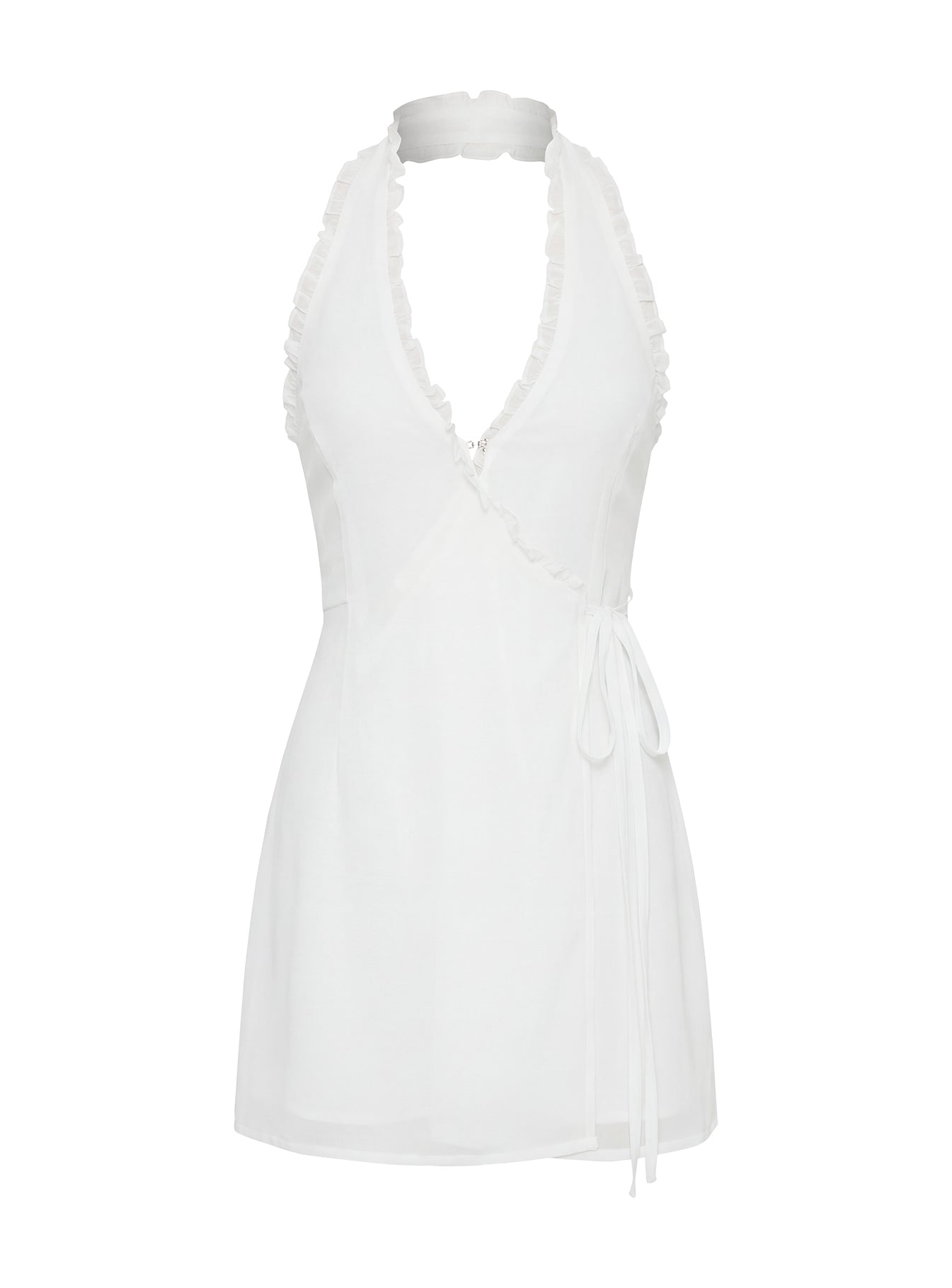 princess polly company for one wrap dress Princess Polly | Dresses | Company For One Wrap Dress White