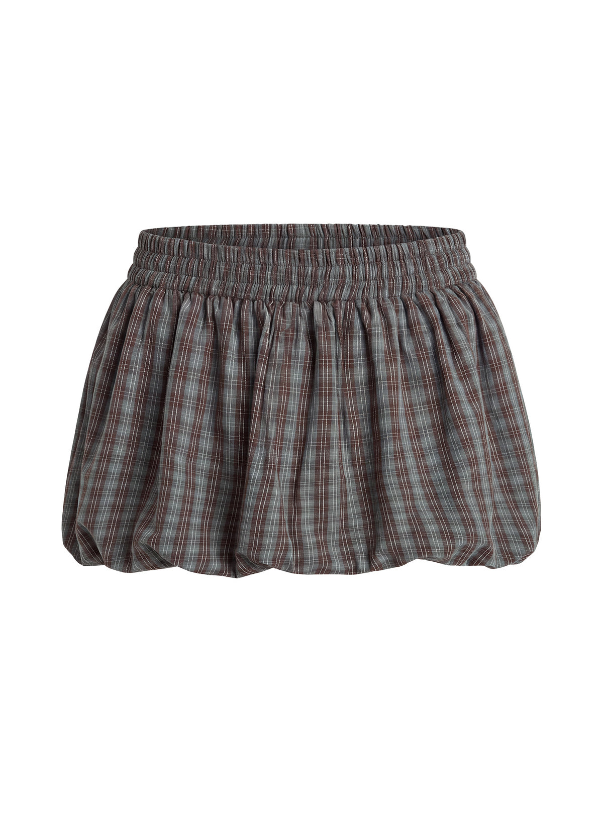 Tuckerr Bubble Skort Grey Check