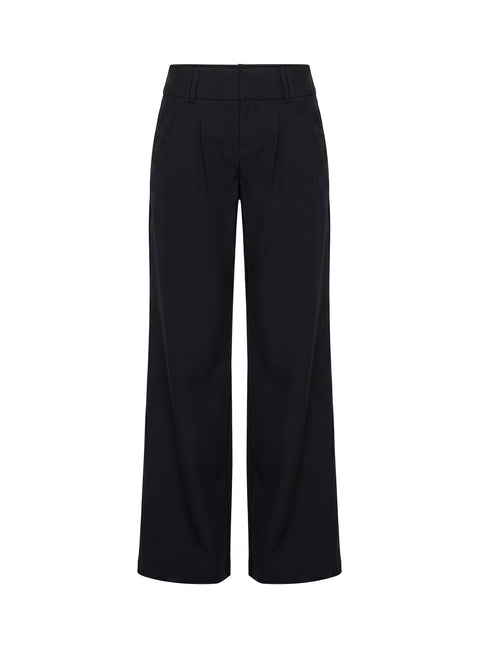 Two Lovers Low Rise Pants Black