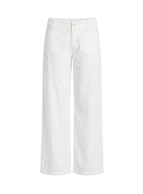 Vendi Low Rise Pant White Petite