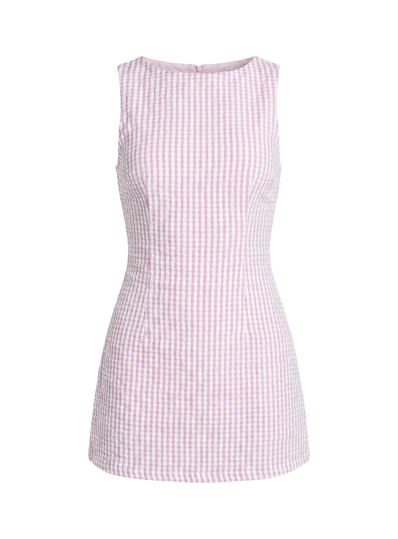 Yumiko Romper Pink Check