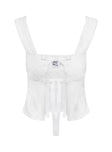 product Princess Polly Sleeveless Sweetheart  Glamma Top White