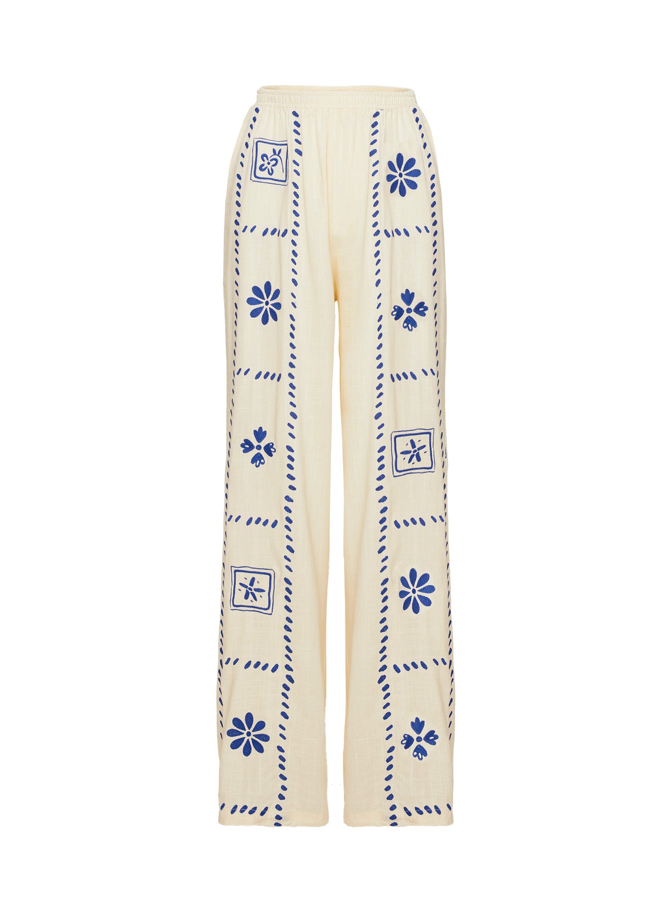 product Princess Polly Grazia Pants Cream / Blue 