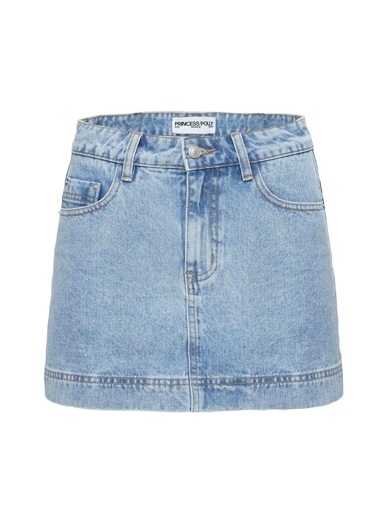 Gazelle Denim Skort Light Wash