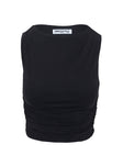 Hold Em High Neck Top Black