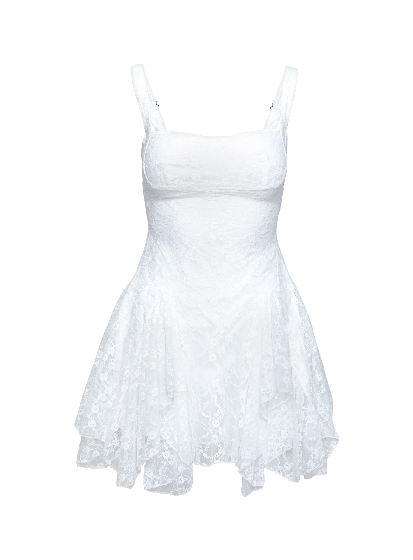 Everglimmer Lace Mini Dress White | Princess Polly Everglimmer Lace Mini Dress White | Princess Polly