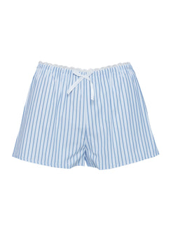 product Princess Polly Into The Groove Shorts Blue Stripe Low Rise Shorts 