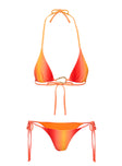 Crispy Bikini Bottoms Ombre Orange